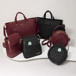 Loungefly The Mo Red Convertible Backpack & Tote Crossbody Pin Trader Bag, , hi-res view 4